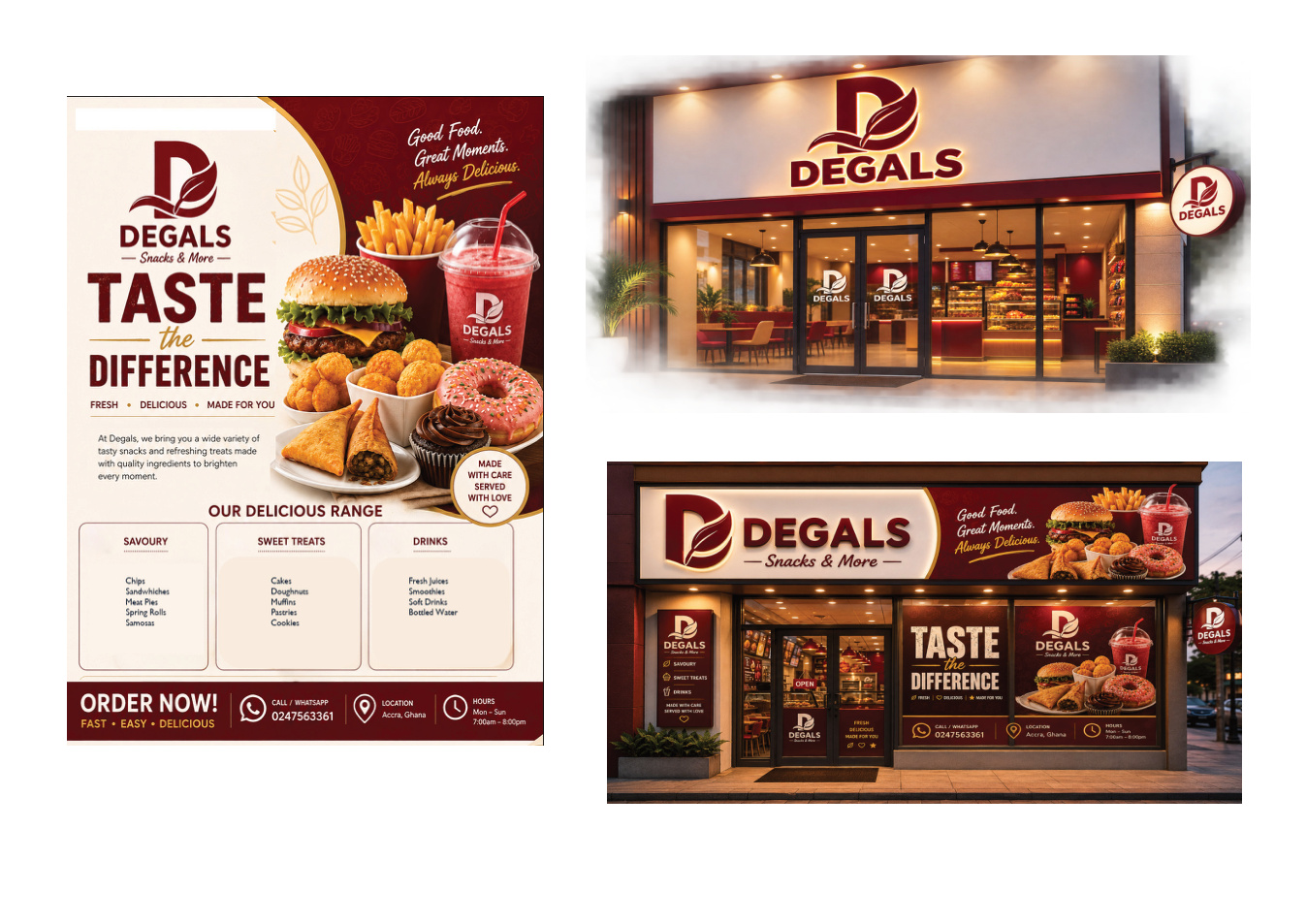 Degals environmental branding